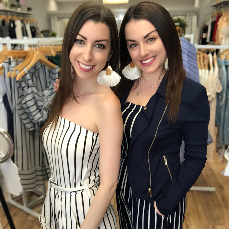 Kimberly and Caila Brigandi, co-owners of the small business Gandi Girls